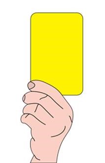 žlutá karta (originál)