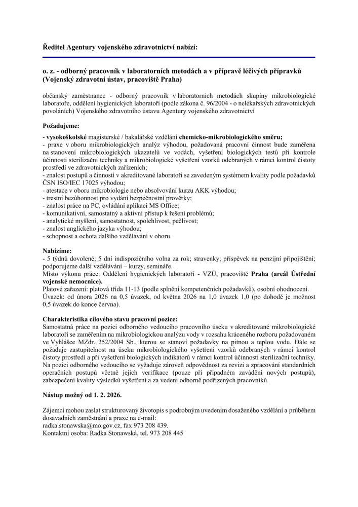  ◳ VZÚ-nabídka pracovního místa OHL MLV-PHA-1 (png) → (originál)